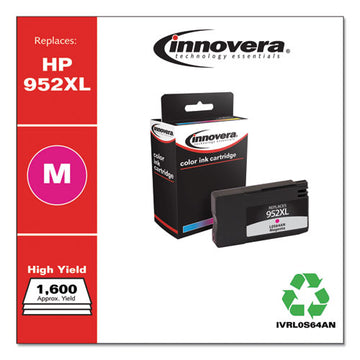 Innovera® Remanufactured Yellow High-yield Ink, Replacement For Hp 952xl (l0s67an), 1,600 Page-yield freeshipping - TVN Wholesale